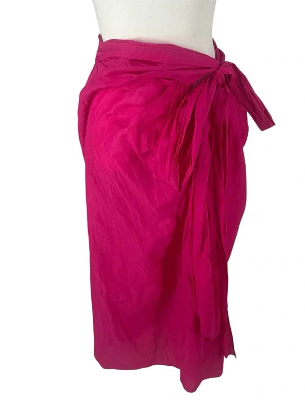 J. Crew Convertible Beach Sarong Coverup Pink Small